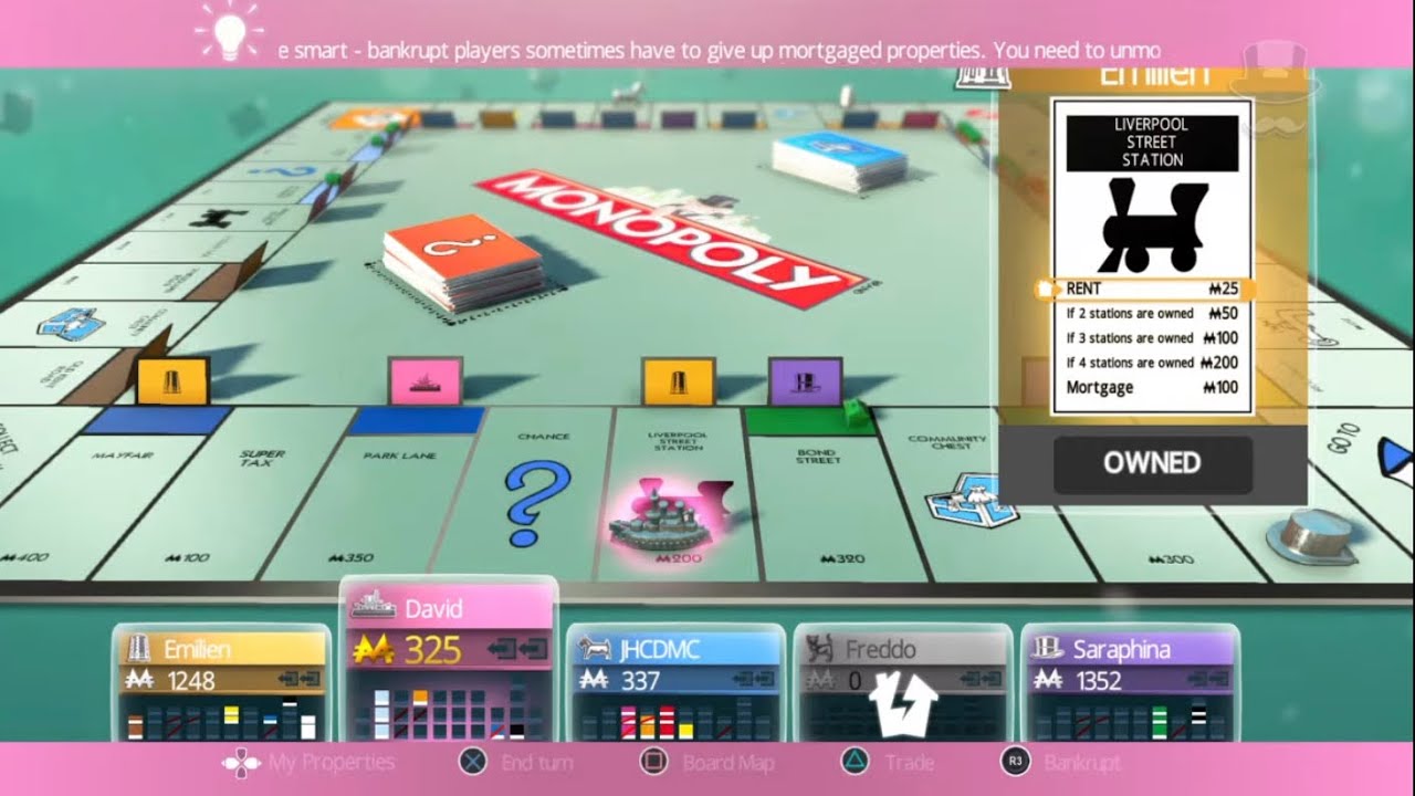 Monopoly Plus PS4 Livestream Part 2 - YouTube