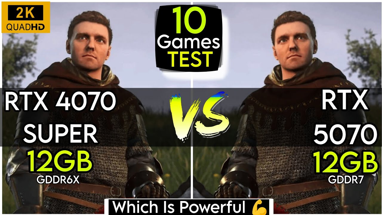 RTX 4070 Super vs RTX 5070 - Test In 10 Games - How Big Difference ...