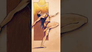 Dynamic pose Drawing #drawing #art #b.artwork
