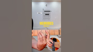 Memories By Maroon 5 | GUITAR TUTORIAL #guitar #guitarlesson #maroon5 #memories  #guitarcover