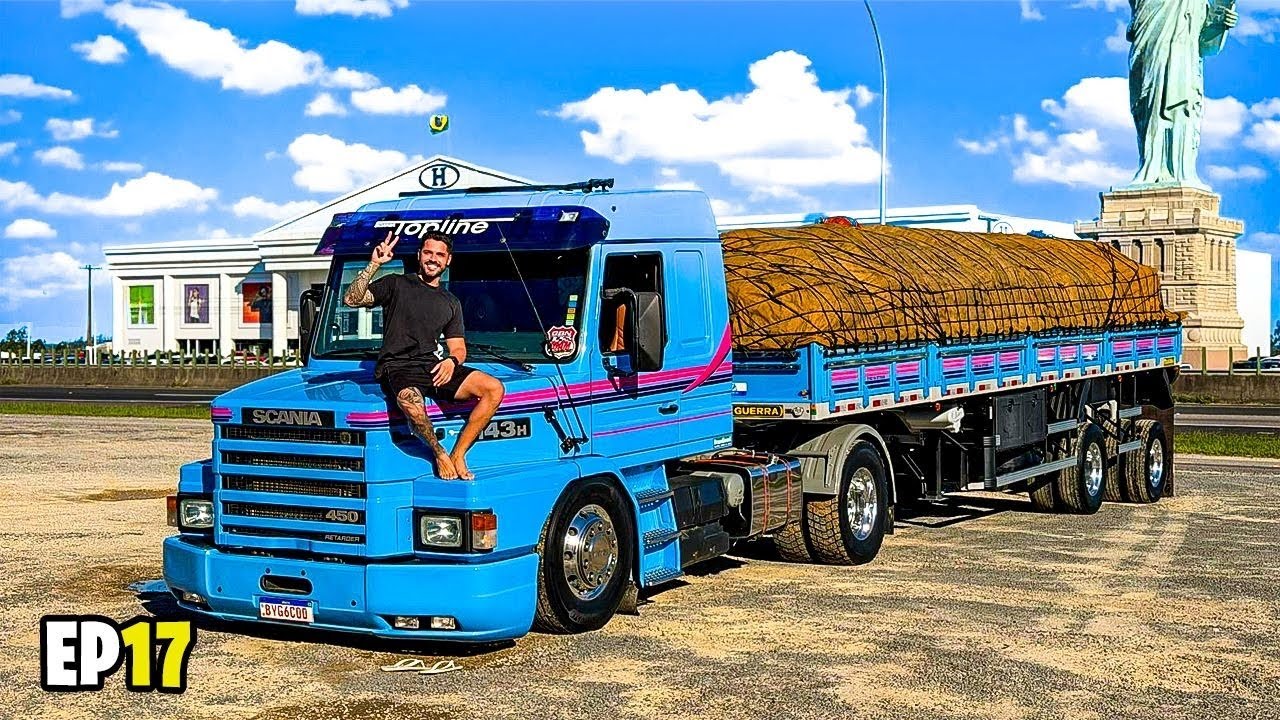 PRIMEIRA VIAGEM DO NOVO V8 CARREGADO 😍 BORA ACELERAR EP17