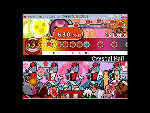 【太鼓さん次郎】　Crystal Hail　創作譜面/AUTO
