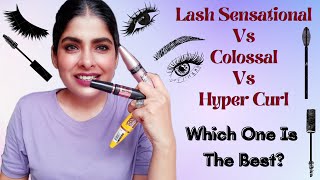 BATTLE MASKARA Maybelline Hypercurl VS Magnum Big Shot