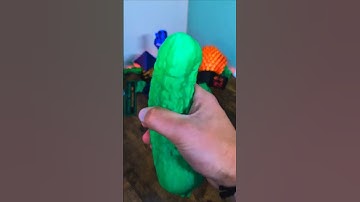 3D printed Small Pickle Sickle Collapsing Sword #3dprinting