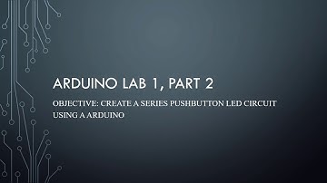 Arduino Lab 1 finished video