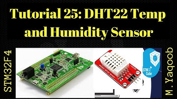 STM32F4 Discovery board - Keil 5 IDE with CubeMX: Tutorial 25 - DHT22 Temperature & Humidity Sensor
