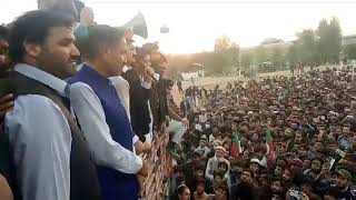 Chairman Imran Khan's Lawyer Sher Afzal Khan Marwat Speech at PTI Jalsa in Kohat