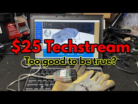 $25 eBay TIS Techstream Review | How Does Toyota Techstream Software Function?
