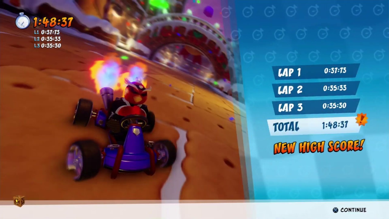 CTR:NF  Gingerbread Joyride 