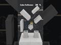 Satisfying 0% vs 100% Cube Softness in Drop Simulation #shorts #physics