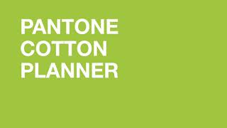 Pantone Fashion, Home   Interiors Cotton Planner