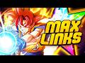 (Dokkan Battle) 100% MAX LINKS DOKKANFEST AGL SSJG GOKU COMPLETE SHOWCASE!