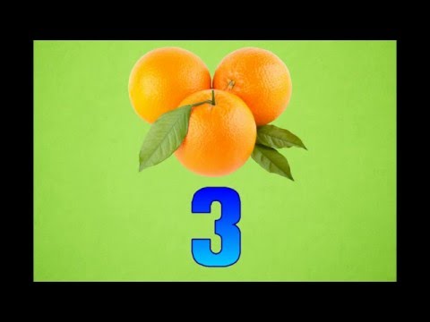 ასწავლეთ ბავშვებს დათვლა - Numbers from 1 to 10 in Georgian language