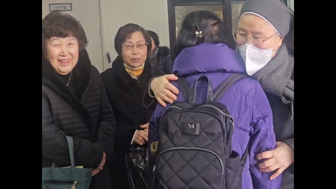 주일미사~박마드렌 수녀님과 감아녜스 수녀님 눈물의 송별식