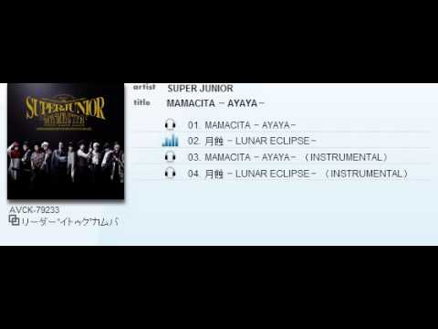 Super Junior: MAMACITA JAPAN - Audio preview complete. Regular edition