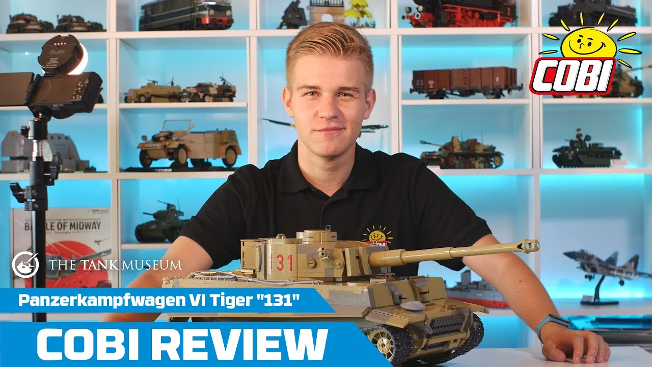 COBI REVIEW - History and details about Panzerkampfwagen VI Tiger 131 ( COBI-2801) 