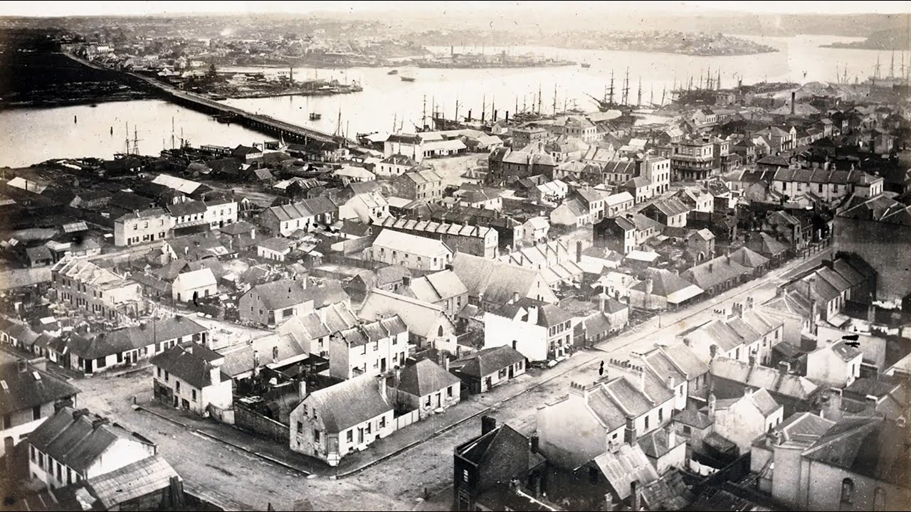 Panorama of Sydney, 1873 - YouTube