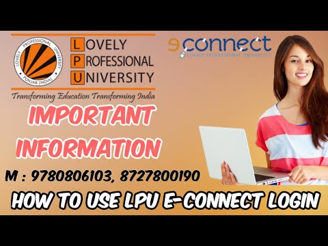 LPUDE E-CONNECT GUIDANCE