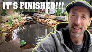 Epic front yard Natural Pond Build: Part 3 by The Bite Sized Garden 1,749 views 3 years ago 11 minutes, 5 seconds