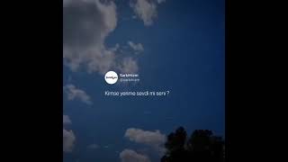 Kimse Yerime Sevdi Mi Seni?