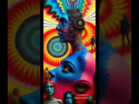 Strange Planet aiart ai animation stablediffusion trippy psychedelic animated astrix