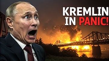 (Kremlin in Panic as Crimean Bridge Blown Up Again!