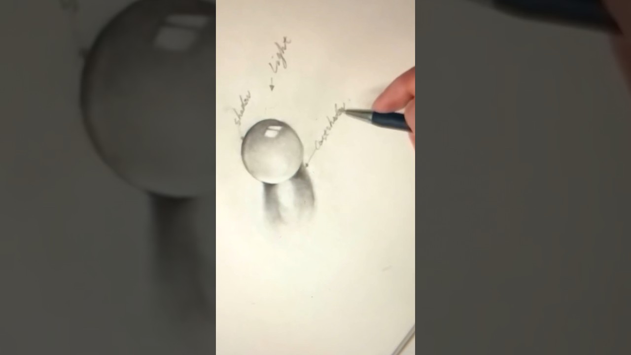How to draw crystal ball 