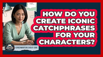 How Do You Create Iconic Catchphrases For Your Characters? - Screenwriter