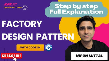 Factory Method Design Pattern || Full Explaination || Implementation in C++ || Nipun Mittal