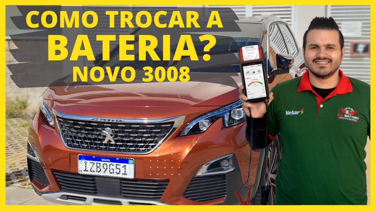 Instalação de Bateria no novo Peugeot 3008