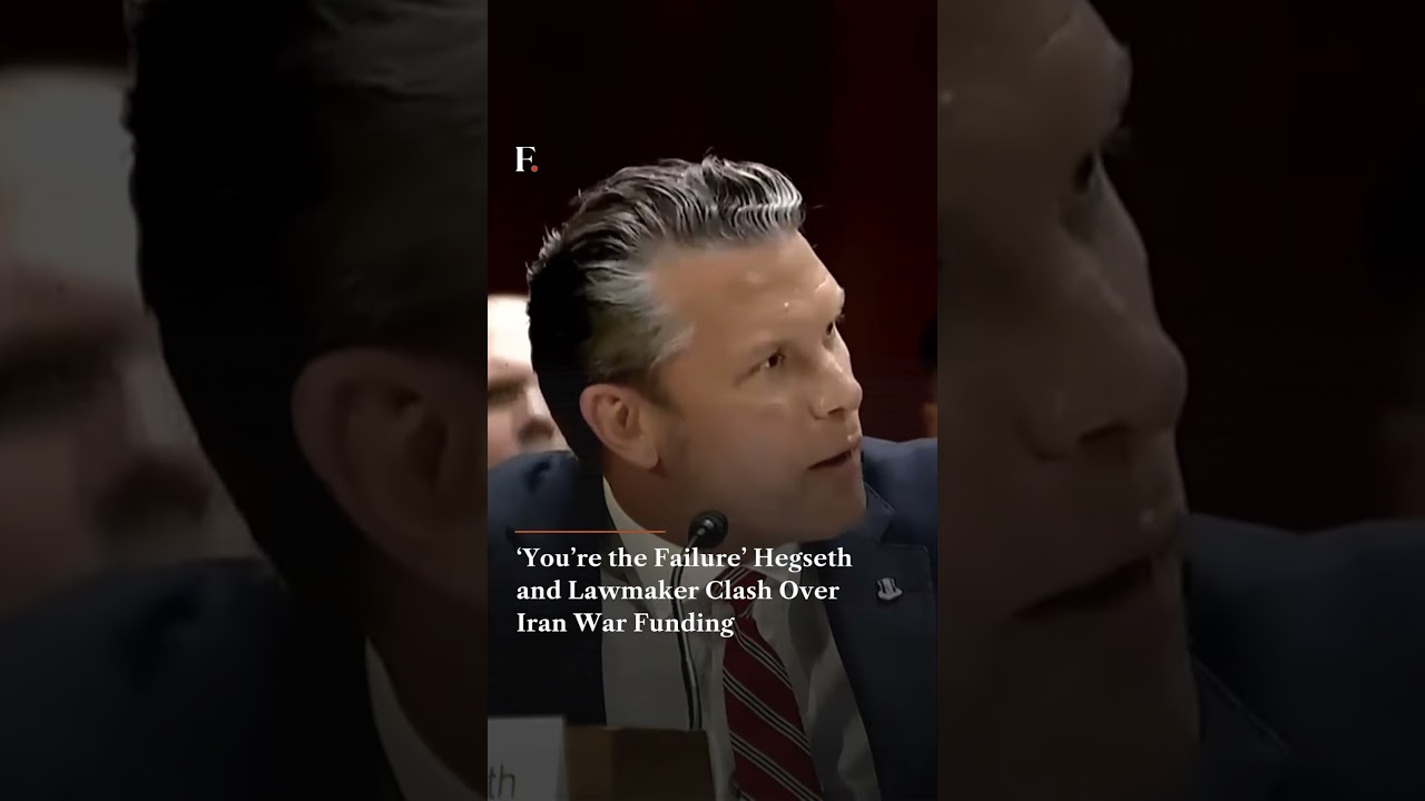 ‘You’re the Failure’ Hegseth and Lawmaker Clash Over Iran War Funding | Firstpost News | N18G thumbnail