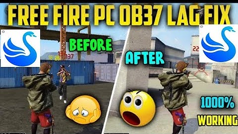 FIX LAG after OB37 free fire update | Free fire OB37 update lag fix settings smart gaga emulator