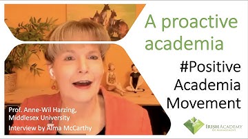 Proactive academia 6 - The #PositiveAcademia Movement