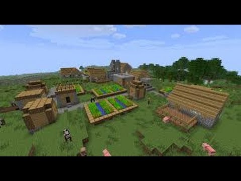 Huge Village Minecraft Seeds