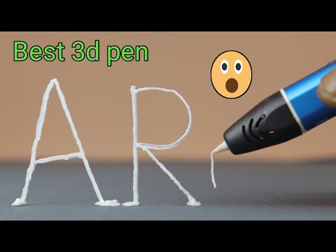 Write in the air using 3idea A3 3D pen