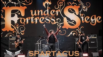 FORTRESS UNDER SIEGE - Spartacus (Official Video)