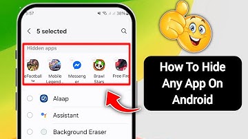 Hoe u apps op een Android-telefoon kunt verbergen in de instellingen zonder een app te gebruiken