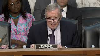 Durbin Questions Judicial Nominee During Judiciary Committee Hearing