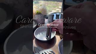 OMG these are GORGEOUS #Carote #carotecookware #carotepotsandpanset #cookware #potsandpans