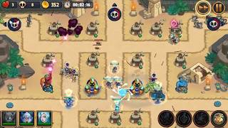 Realm Defense | World 3 | Sunstorm Sands | Endless Mode | 15 Minutes | No Spells