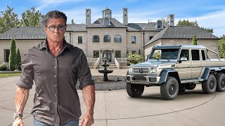Sylvester Stallone's Lifestyle 2024 ★ Women, Houses, Cars & Net Worth