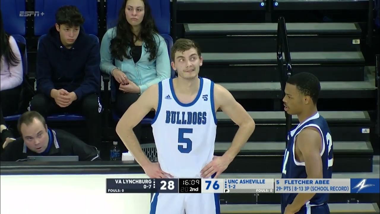 Moments Men's Basketball Fletcher Abee's School Record 9 3