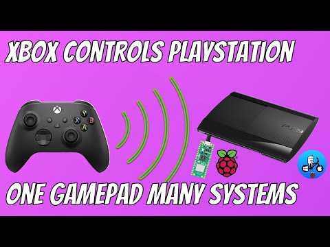 Wirelessly control Retro Consoles with New Gamepads. $6 Raspberry Pi.