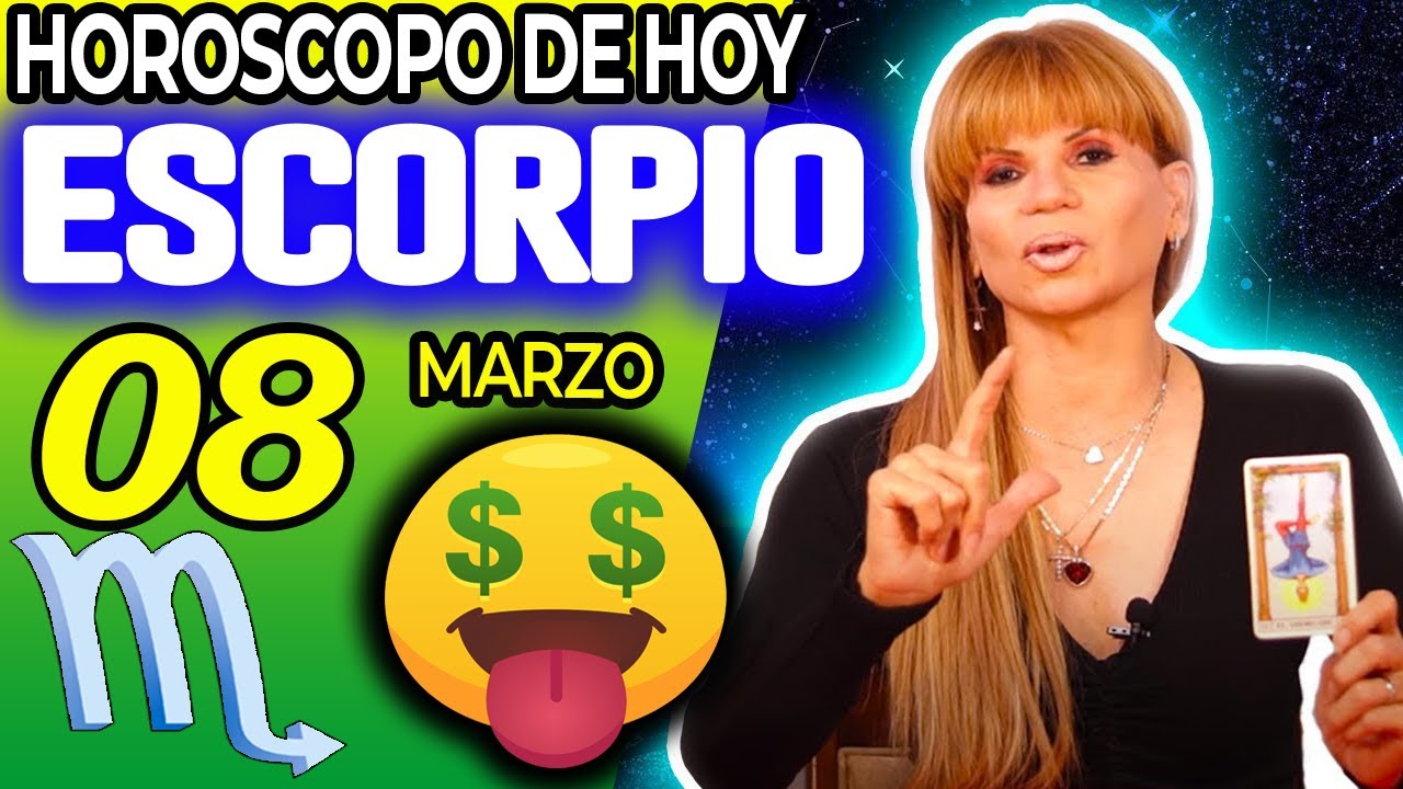 💸TE LLEGA UNA IMPORTANTE SUMA DE DINERO🤑 Escorpio ♏ Mhoni Vidente 🔮 ...