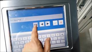 Operating video of Leadjet CO2  laser marking date printer machine