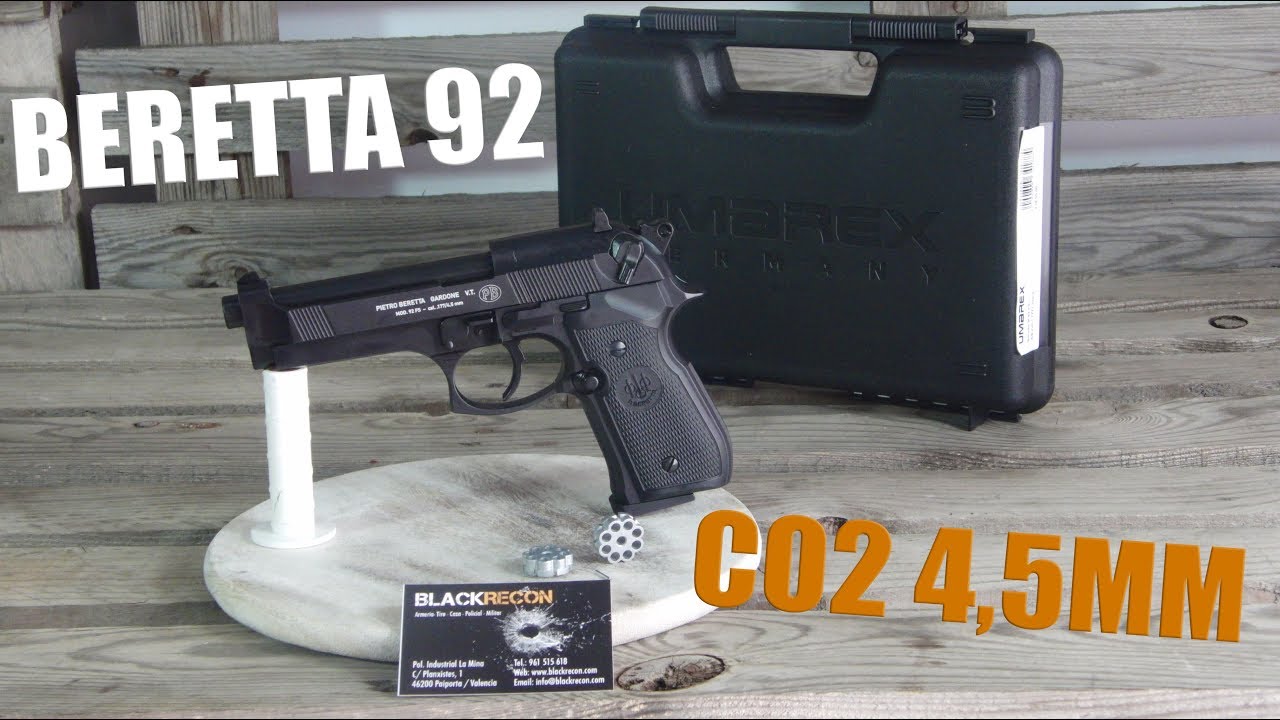 BERETTA M92 FS CO2 - 4.5mm 