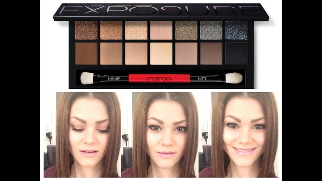 SMASHBOX FULL EXPOSURE PALETTE TUTORIAL 2 Night Look Almond Eyes