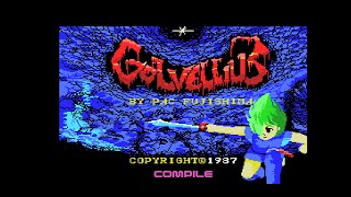 Golvellius · 魔王ゴルベリアス. MSX. Compile 1987. Full Playthrough