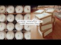 Running A Small Business | Melo Candle Co Behind The Scenes Studio Vlog
