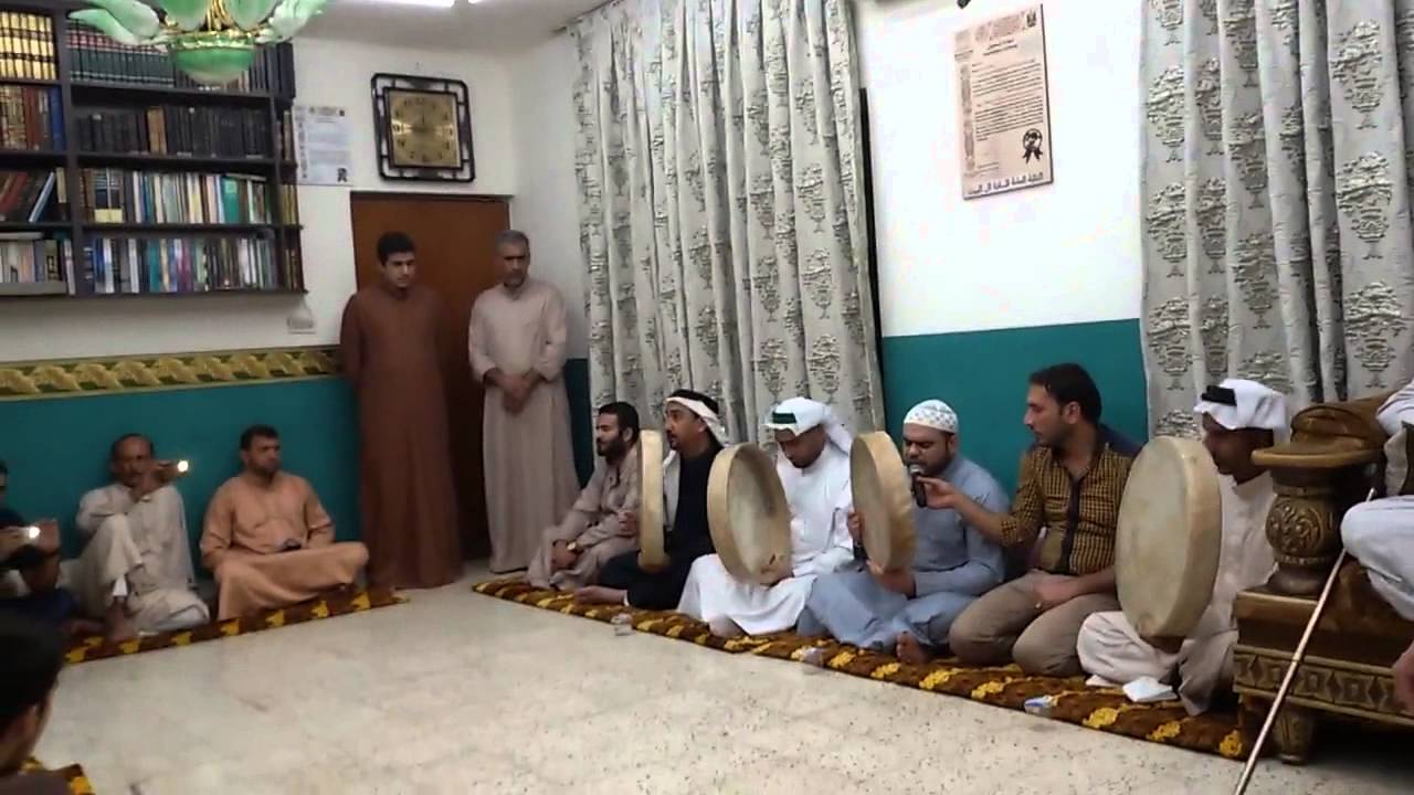 مديح وحلقة في التكية الرفاعية القادرية العليّا - المنشد صهيب الراوي